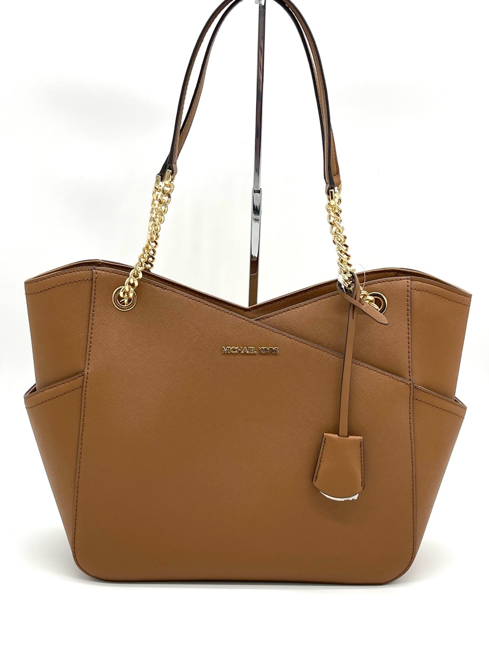 Michael Kors Large X Chain Shoulder Tote Bag